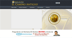 Desktop Screenshot of elcaminoantiguo.com